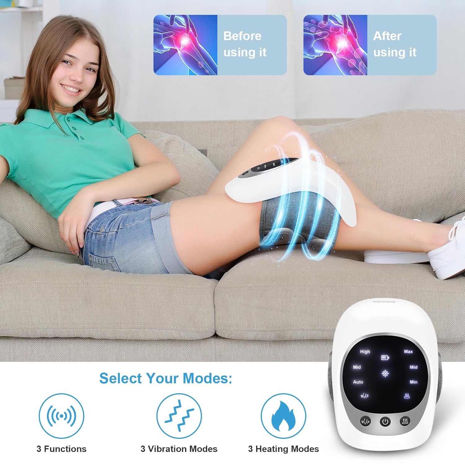 Smart Knee Massager